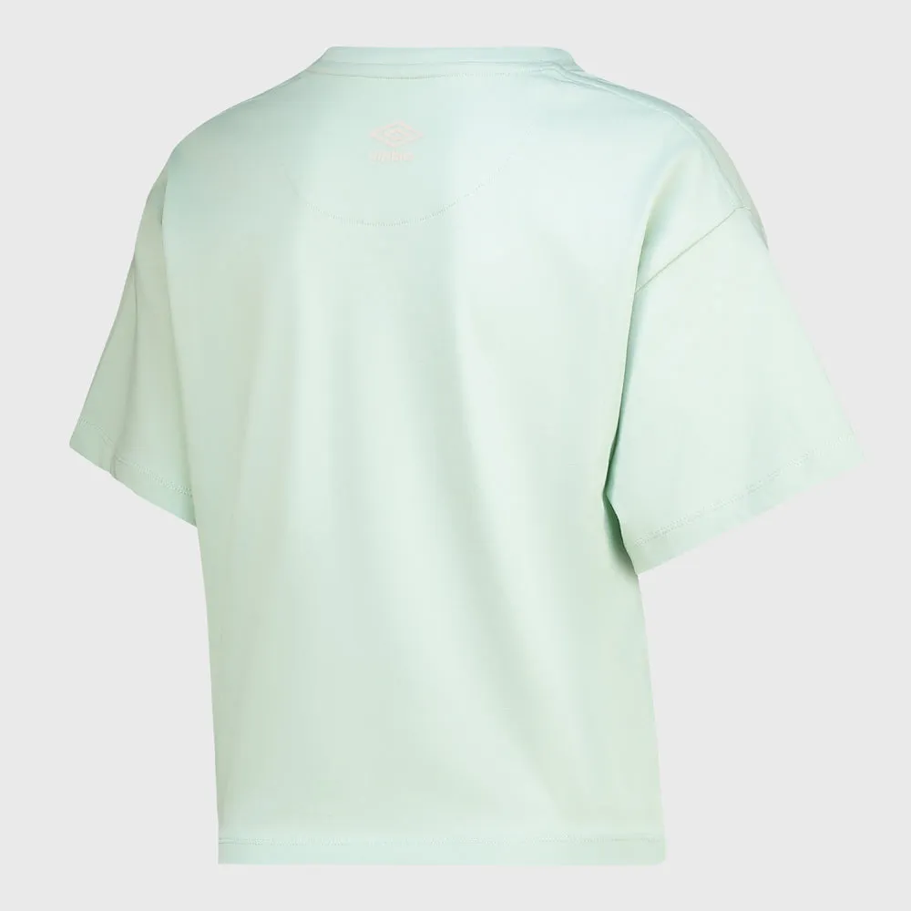 Umbro Womens Bree Boxy Tee Green sold by Tekkie Town product image thumbnail 3