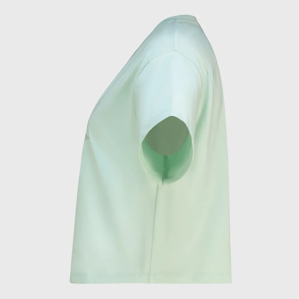 Umbro Womens Bree Boxy Tee Green sold by Tekkie Town product image thumbnail 2