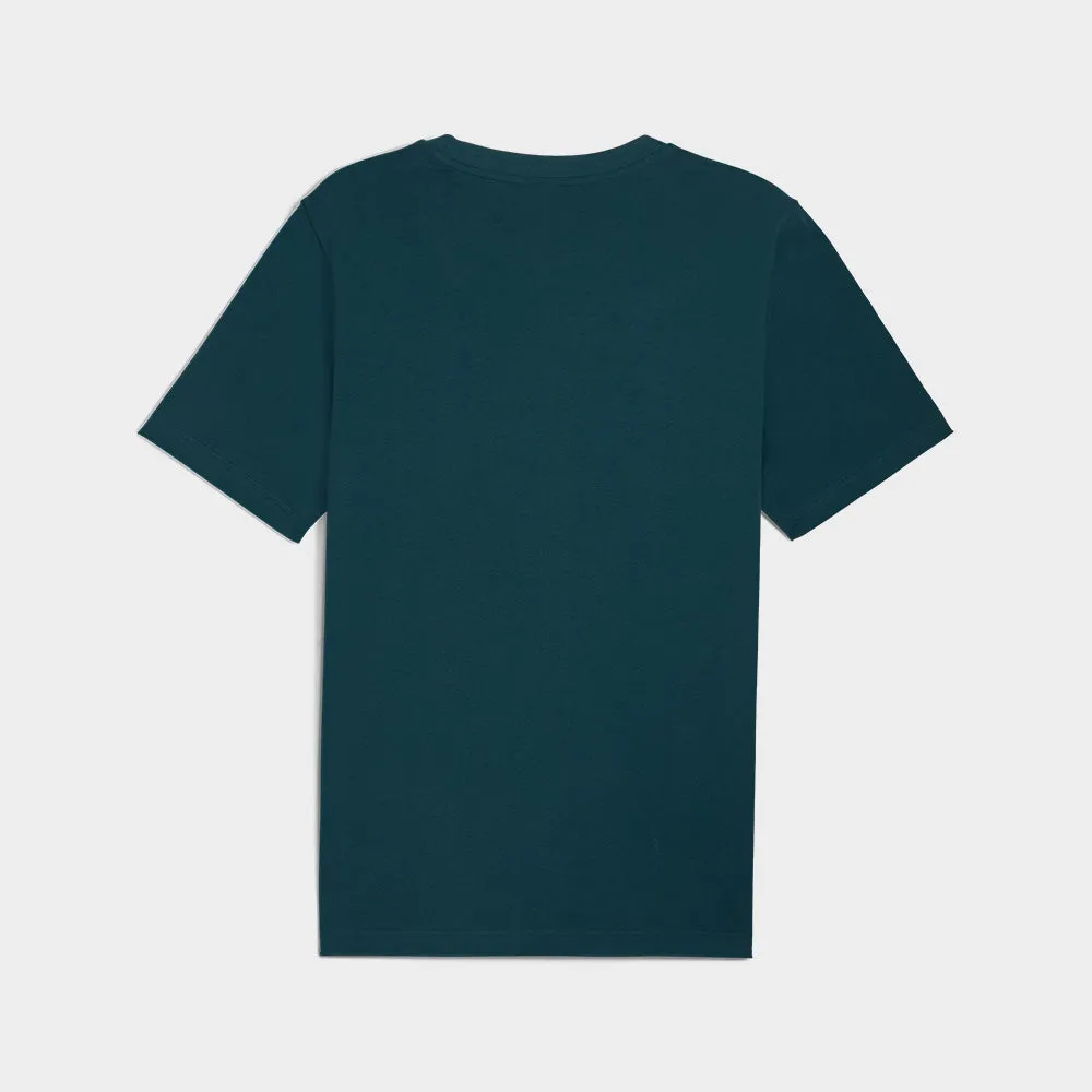 Puma Mens Sport Graphic Tee Green sold by Tekkie Town product image thumbnail 2