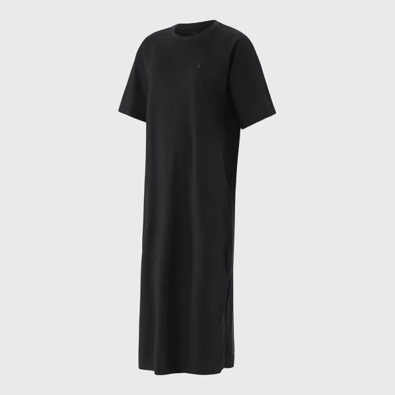 Puma Womens Essential Long Dress Black made by Puma