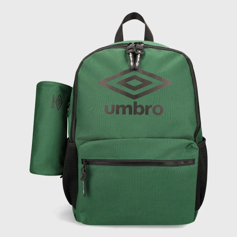 Umbro Unisex Back To School Backpack Set Green sold by Tekkie Town
