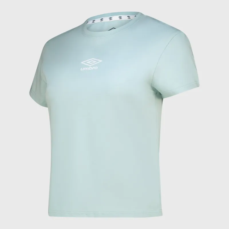 Umbro Womens Ideal Fitted Tee Green sold by Tekkie Town