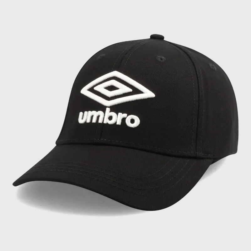Umbro Unisex Embroidery Diamond Peak Cap Black sold by Tekkie Town