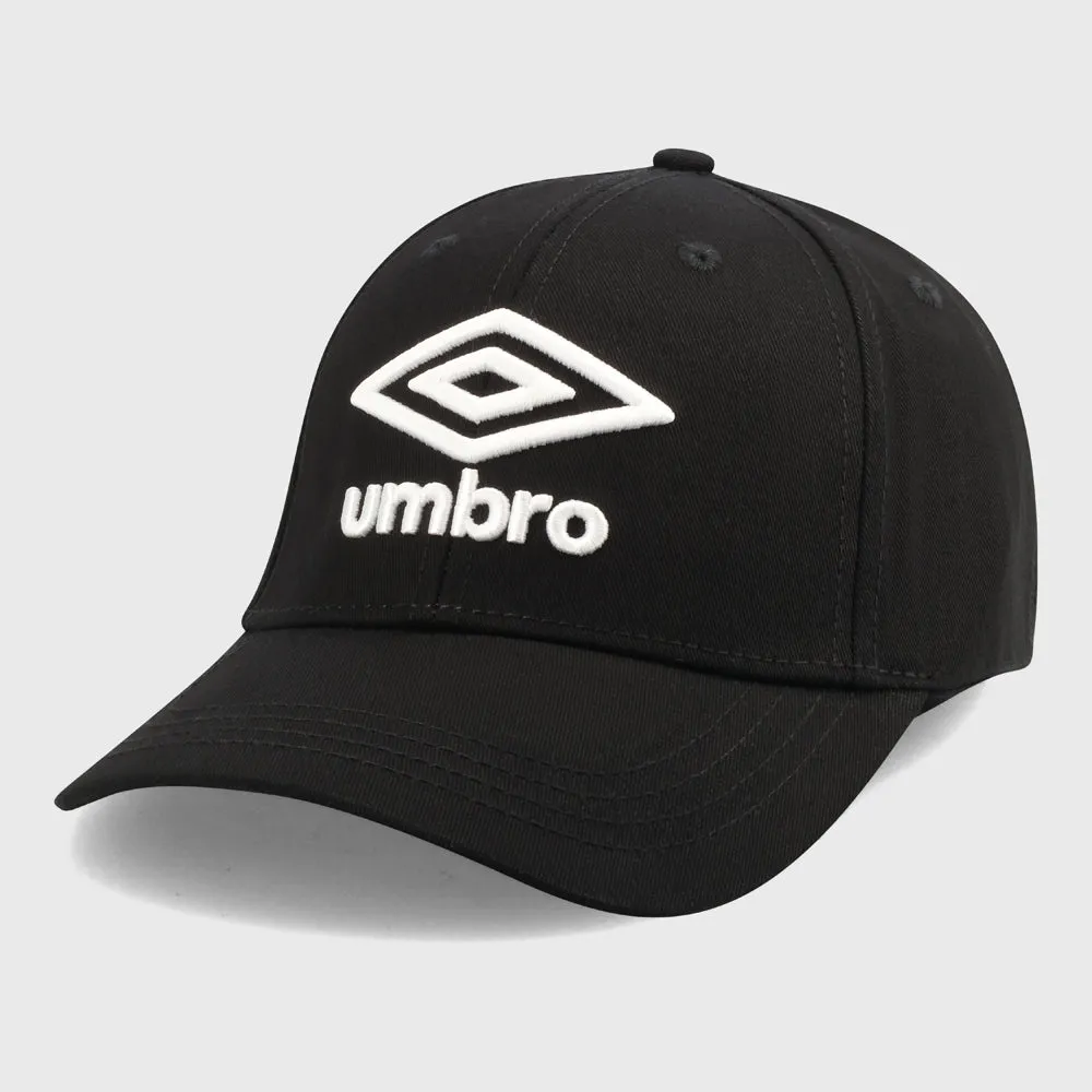Umbro Unisex Embroidery Diamond Peak Cap Black sold by Tekkie Town