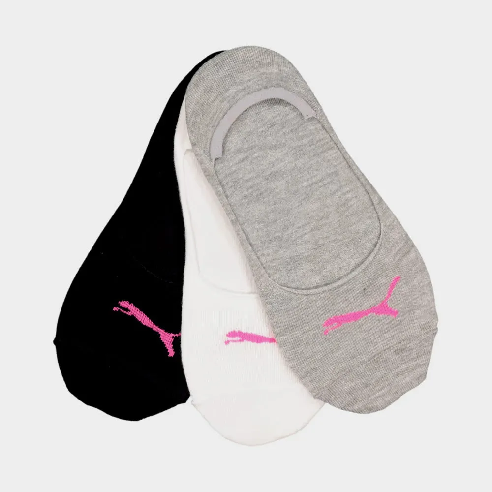 Puma UNISEX 3 Pack Low Cut Socks Multi sold by Tekkie Town