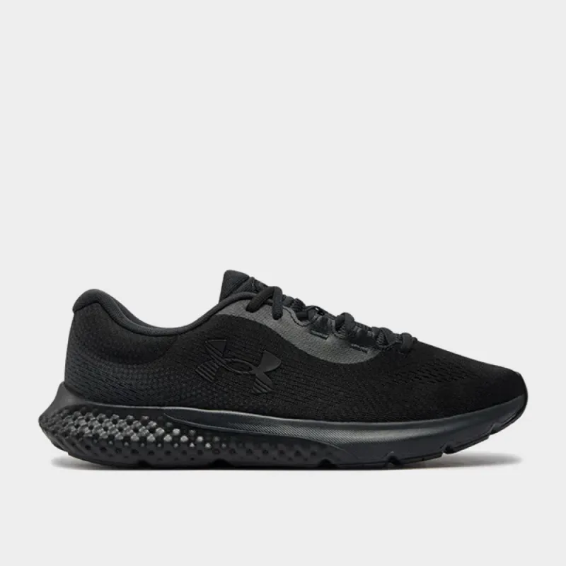 Under Armour Mens Charged Rogue 4 Performance Running Black/black _ 180849 _ Black sold by Tekkie Town