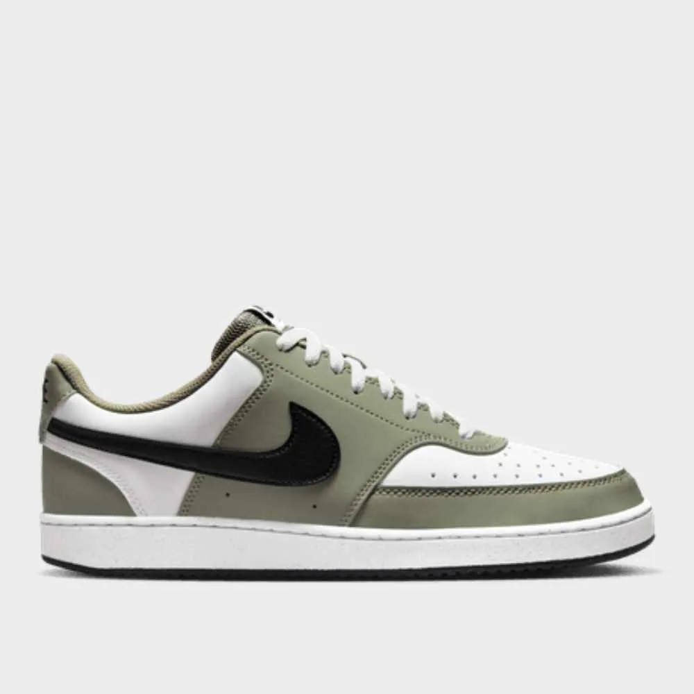 Nike Mens Court Vision Low Sneakers White sold by Tekkie Town