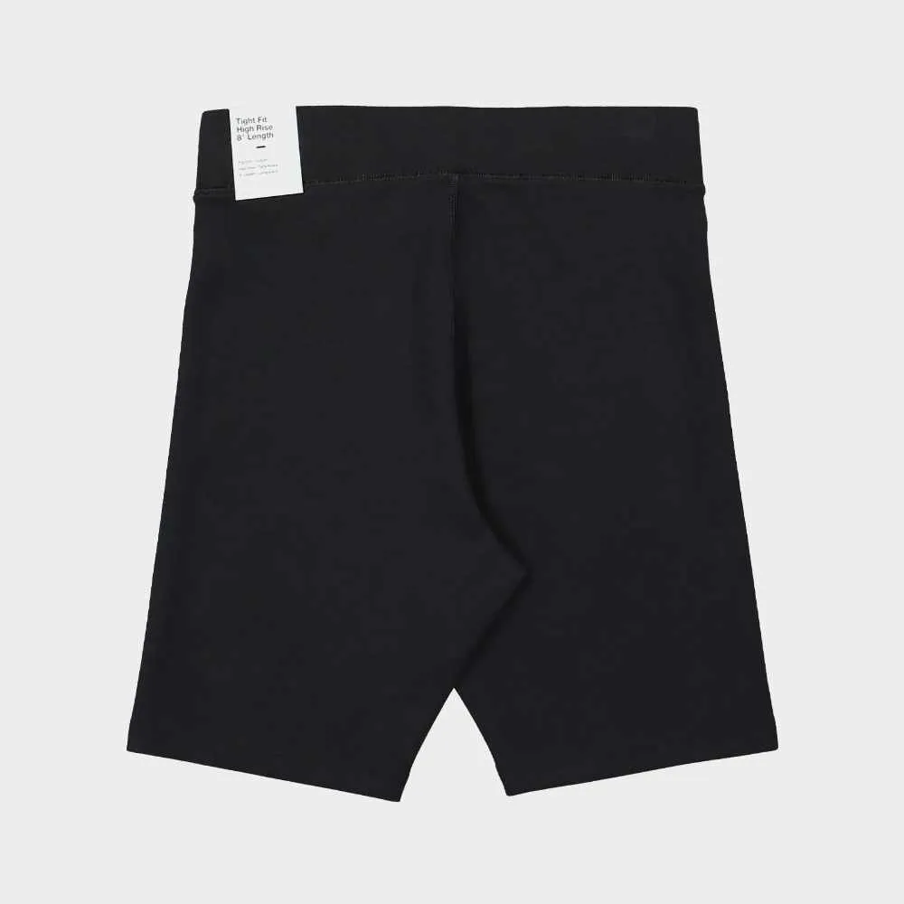 Nike Womens Classic High Waisted Biker Shorts Black sold by Tekkie Town product image thumbnail 2