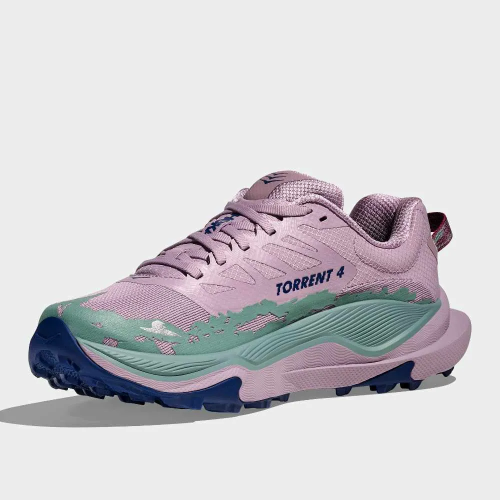 Hoka Womens Torrent 4 Trail Running Shoes Pink sold by Tekkie Town product image thumbnail 3