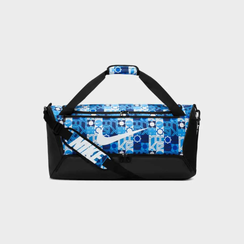 Nike Unisex Brasilia All Over Print Sports Bags Black sold by Tekkie Town