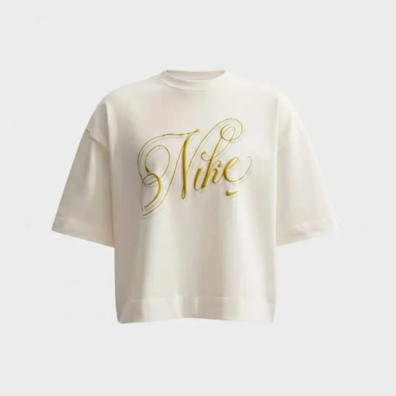Nike Womens Boxy Script Tee White sold by Tekkie Town