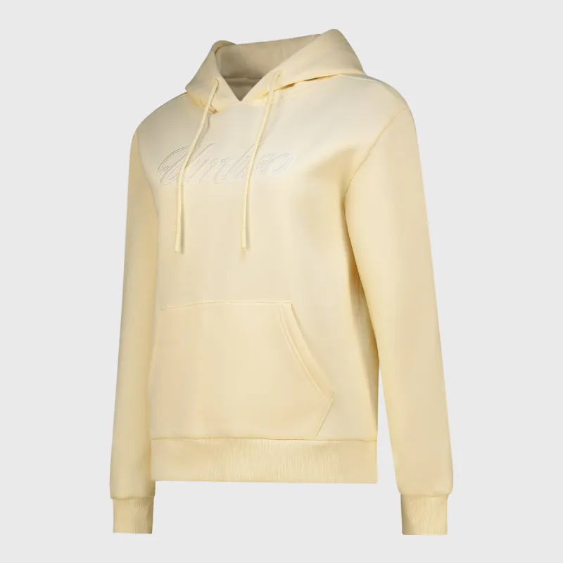 Umbro Womens Allura Hoodie Yellow made by Umbro