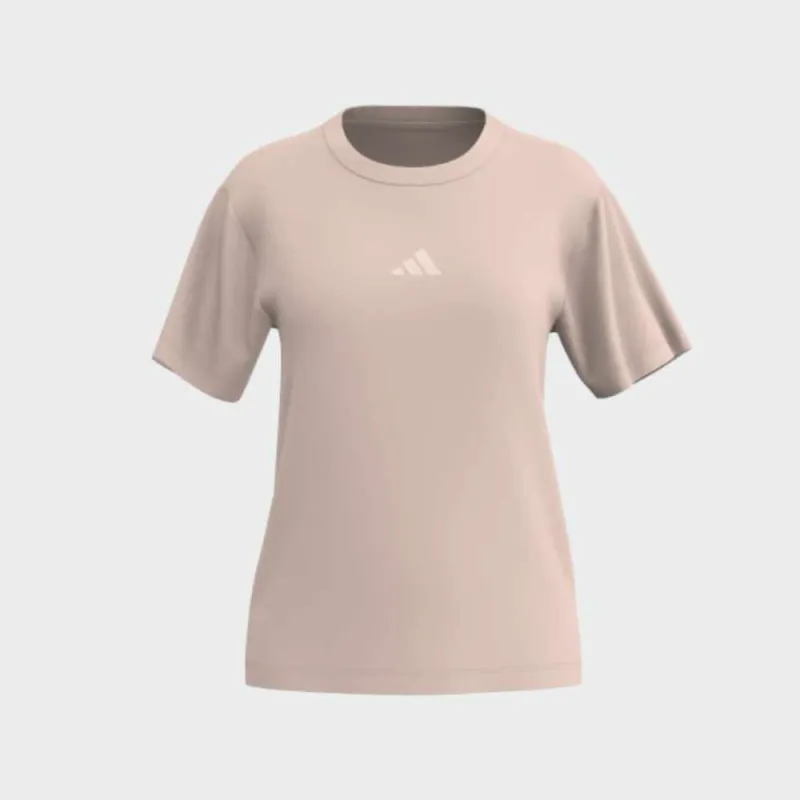 Adidas Womens Small Logo Tee Pink made by Adidas