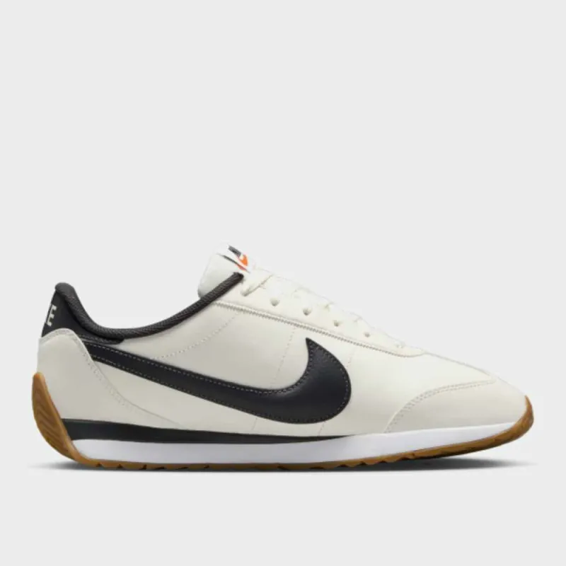 Nike Mens Pacific Leather Sneakers Beige made by Nike