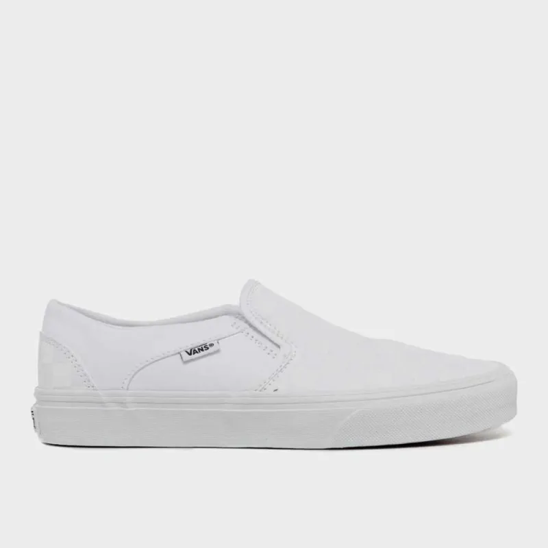 Vans Womens Asher Sneakers White made by Vans