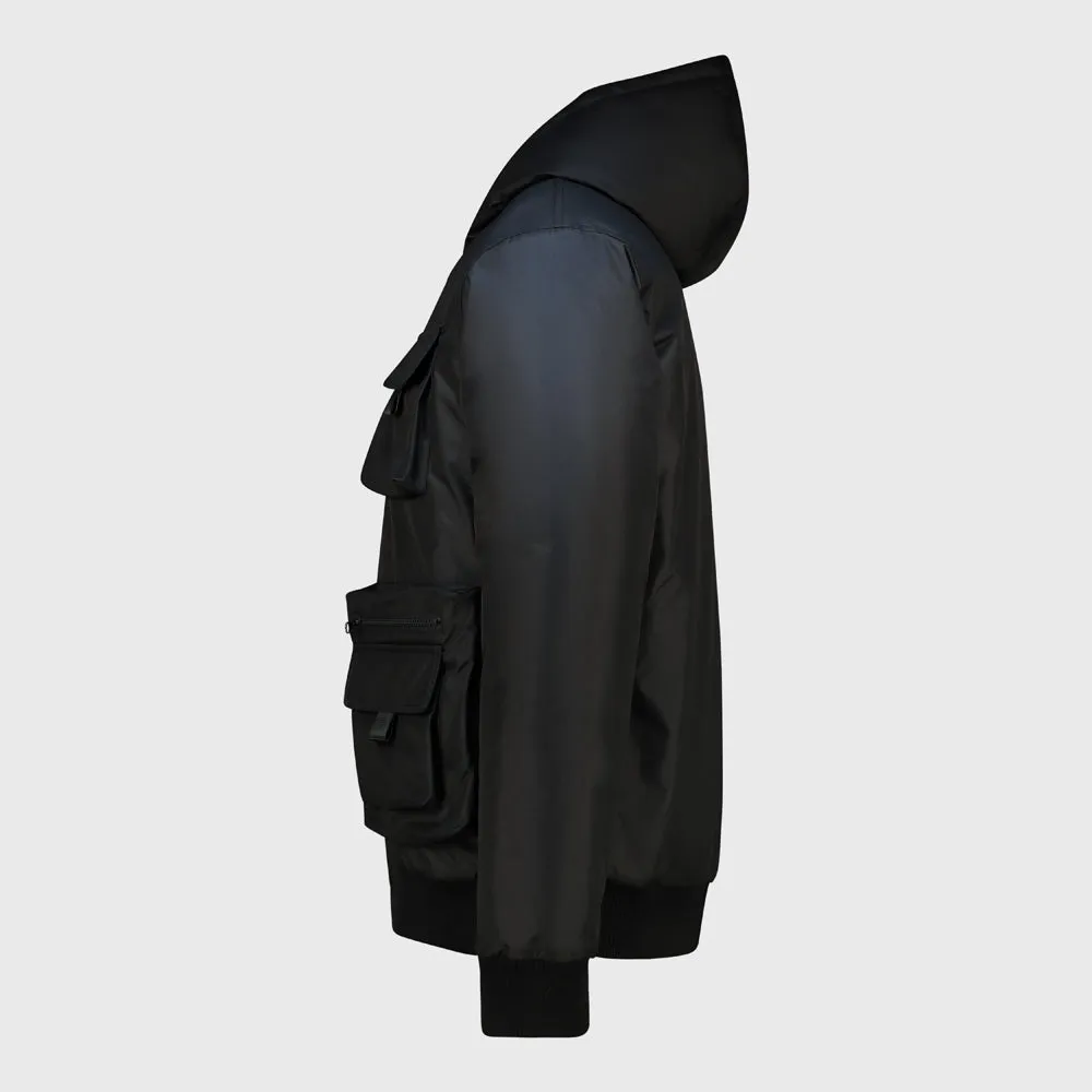 Umbro Mens Gunner Jacket Black sold by Tekkie Town product image thumbnail 2