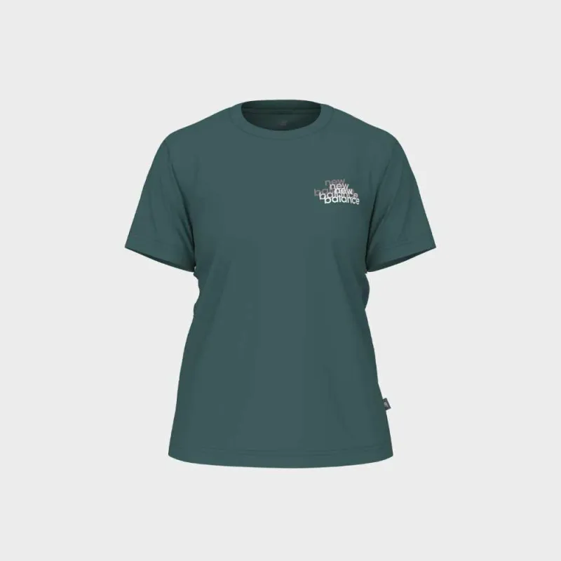 New Balance MENS Sport Lines Tees Green made by New Balance