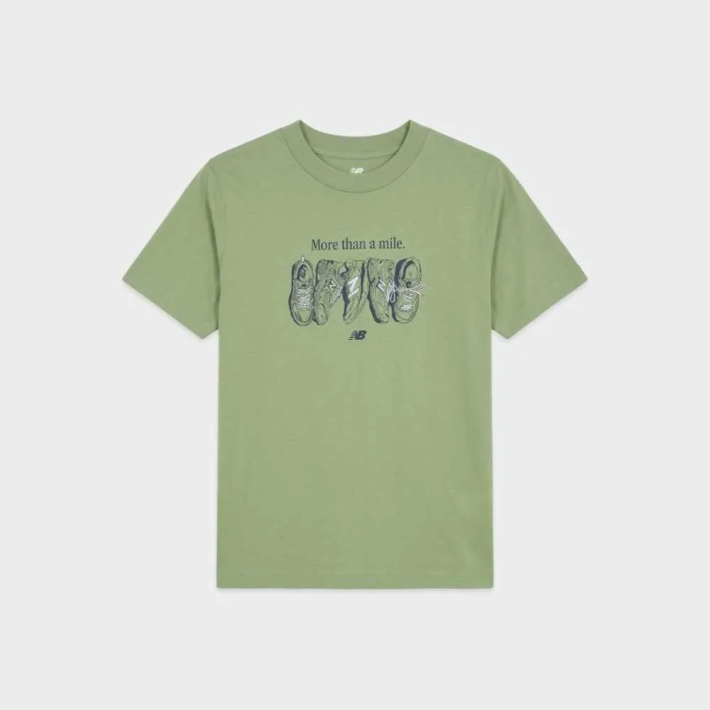 New Balance MENS Sport Break Tee Green sold by Tekkie Town
