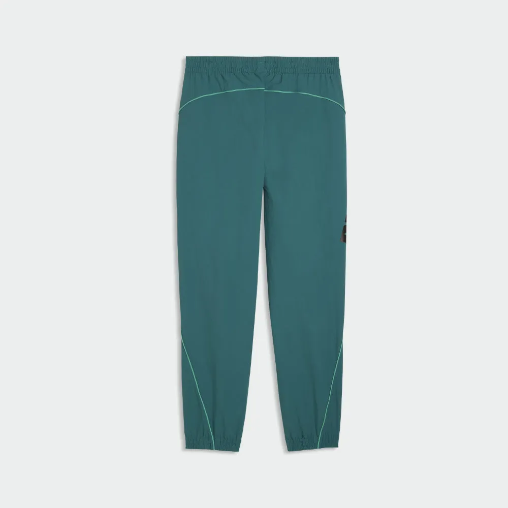 Puma Mens Sport Woven Track Pants Green sold by Tekkie Town product image thumbnail 2