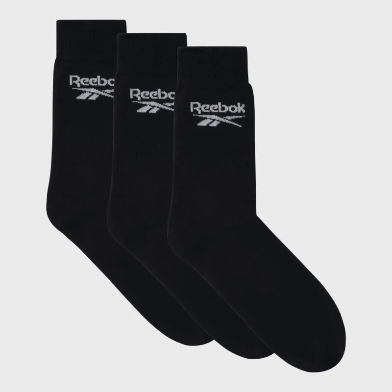 REEBOK CORE SOCK CREW BLACK made by Reebok