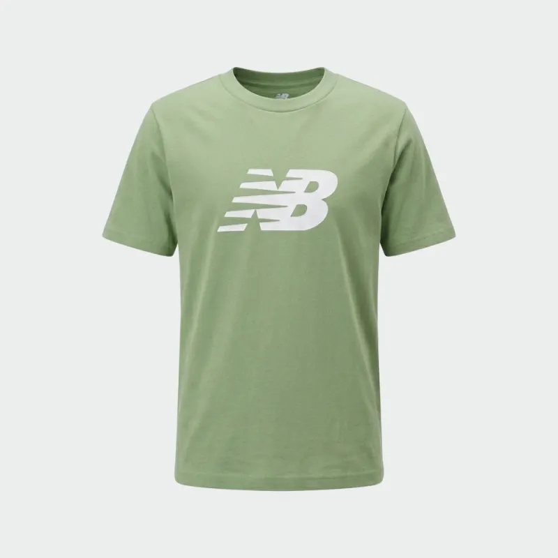 New Balance MENS Sport Jersey Logo Tee Green made by New Balance