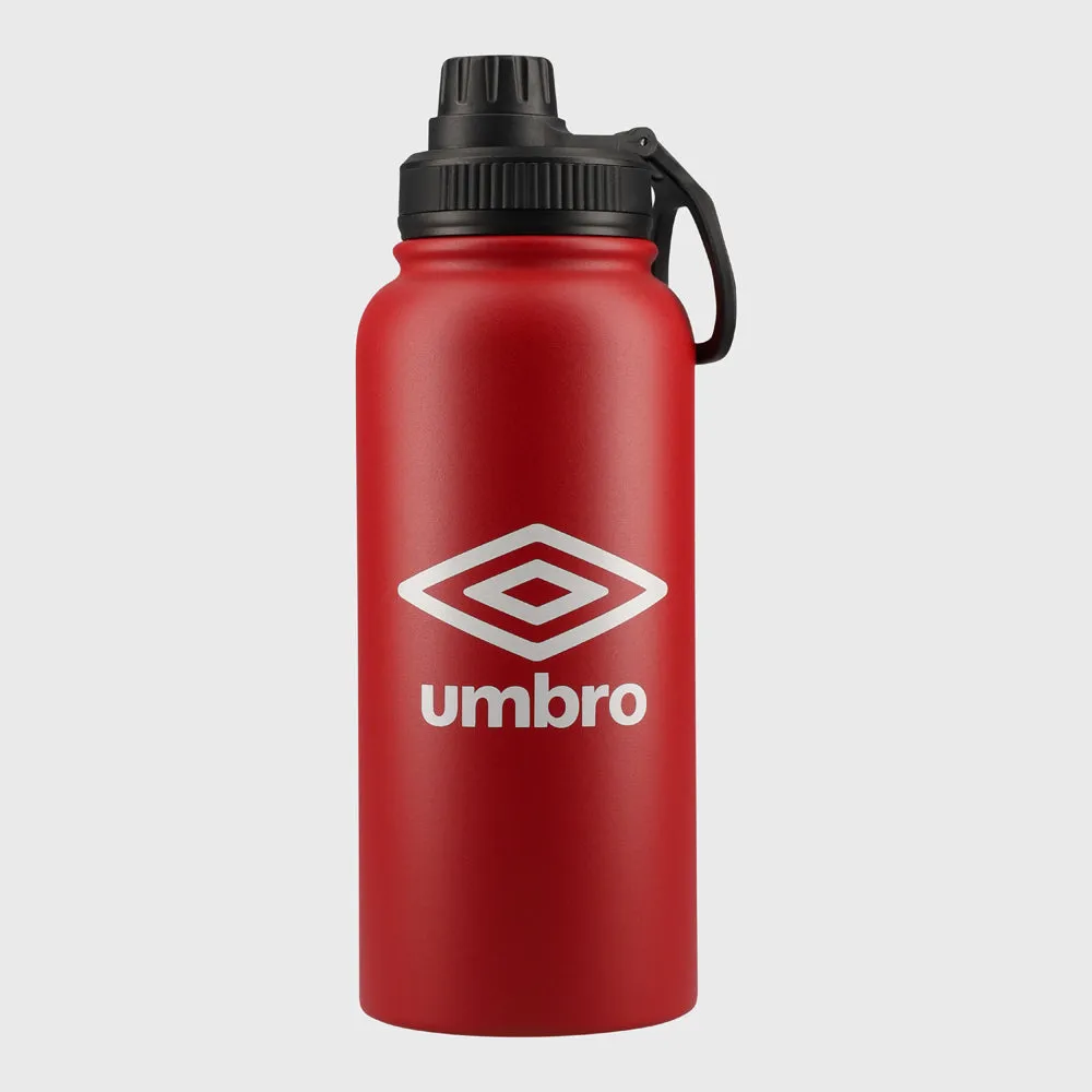 Umbro Aluminium Water Bottle Red sold by Tekkie Town