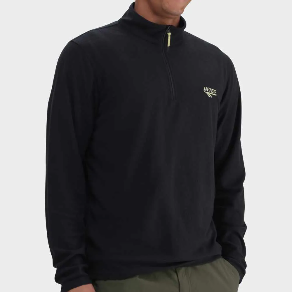 Hi-Tec Mens Mens Tech Quarter Zip Blue sold by Tekkie Town product image thumbnail 4