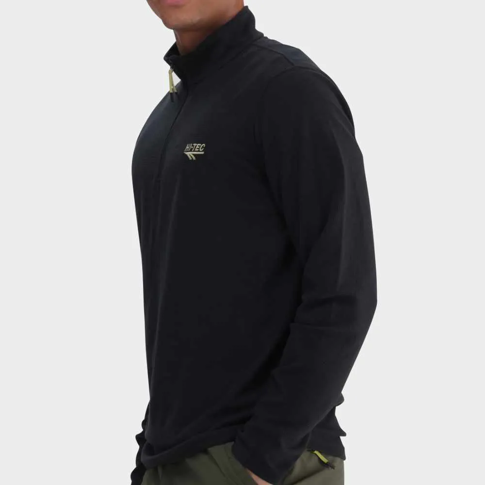 Hi-Tec Mens Mens Tech Quarter Zip Blue sold by Tekkie Town product image thumbnail 2