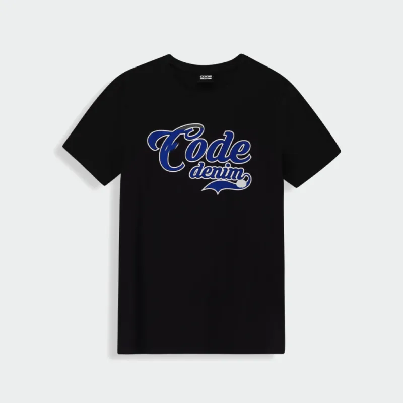 Code Mens Graphic Tee Black made by Tekkie Town