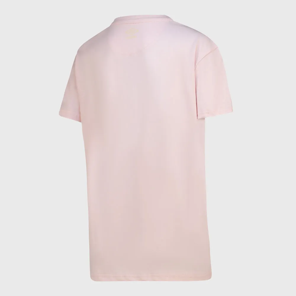Umbro Womens Lilly Tee Pink sold by Tekkie Town product image thumbnail 2