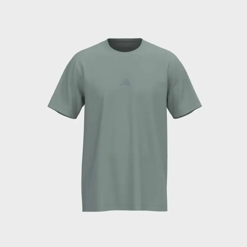 Adidas Mens Small Logo Tee Green made by Adidas