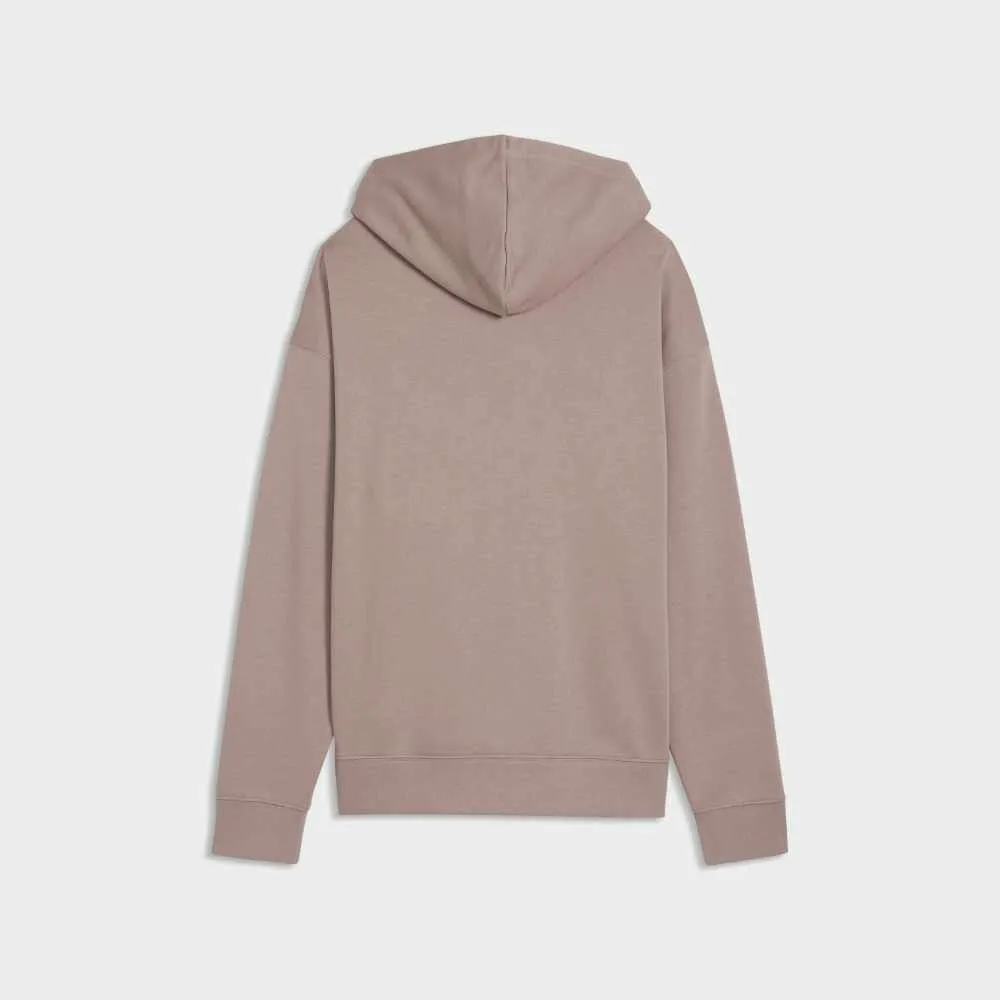Puma Womens Essential Script Comfort Hoodie Brown sold by Tekkie Town product image thumbnail 2