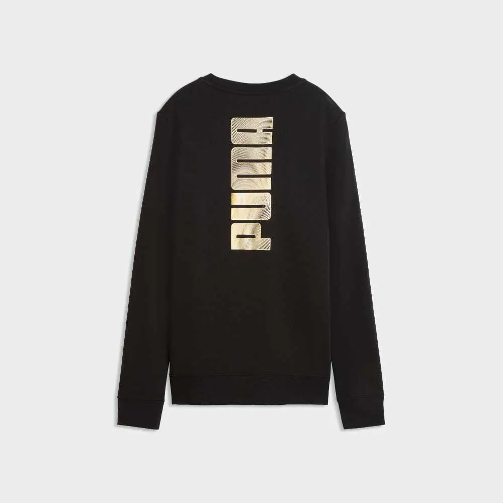 Puma Womens Better Essential Crew Top Black sold by Tekkie Town product image thumbnail 2