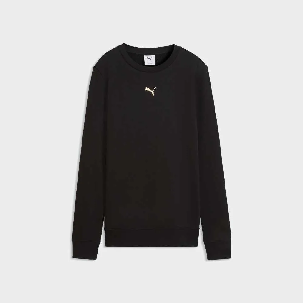 Puma Womens Better Essential Crew Top Black sold by Tekkie Town