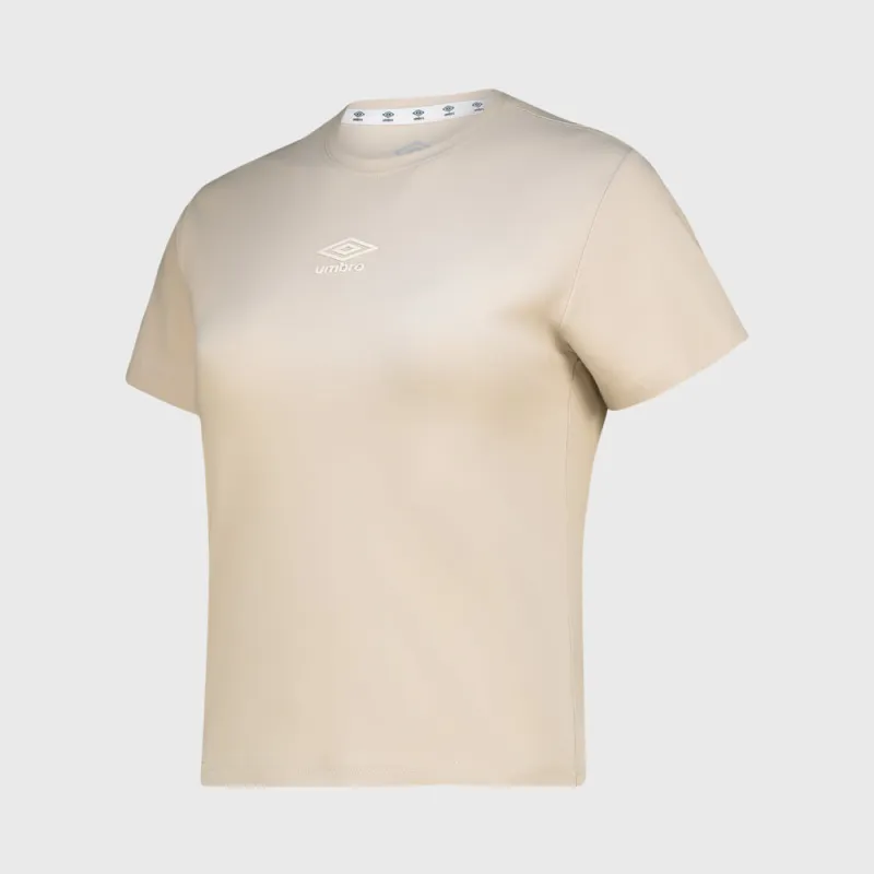 Umbro Womens Ideal Tee Beige made by Umbro