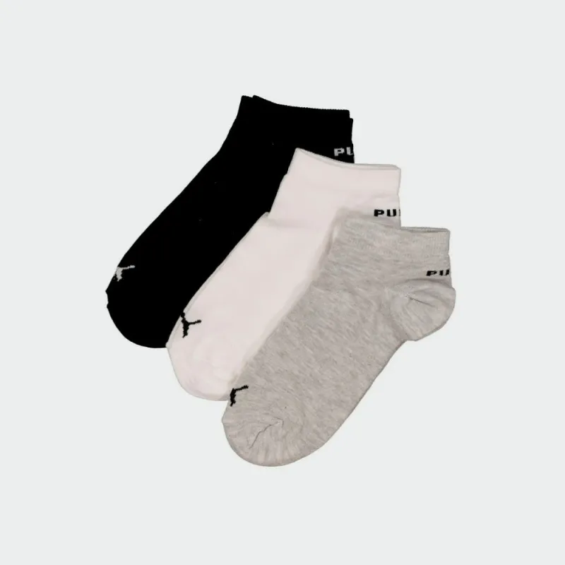 Puma Ladies 3pk Low Cut Socks White made by Puma
