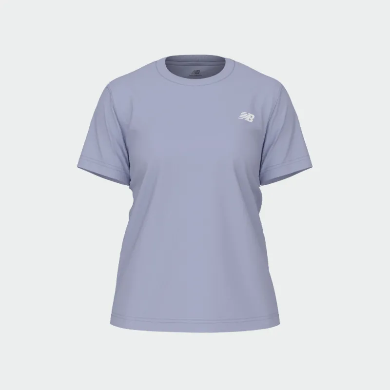 New Balance Womens NB Tee Purple made by New Balance