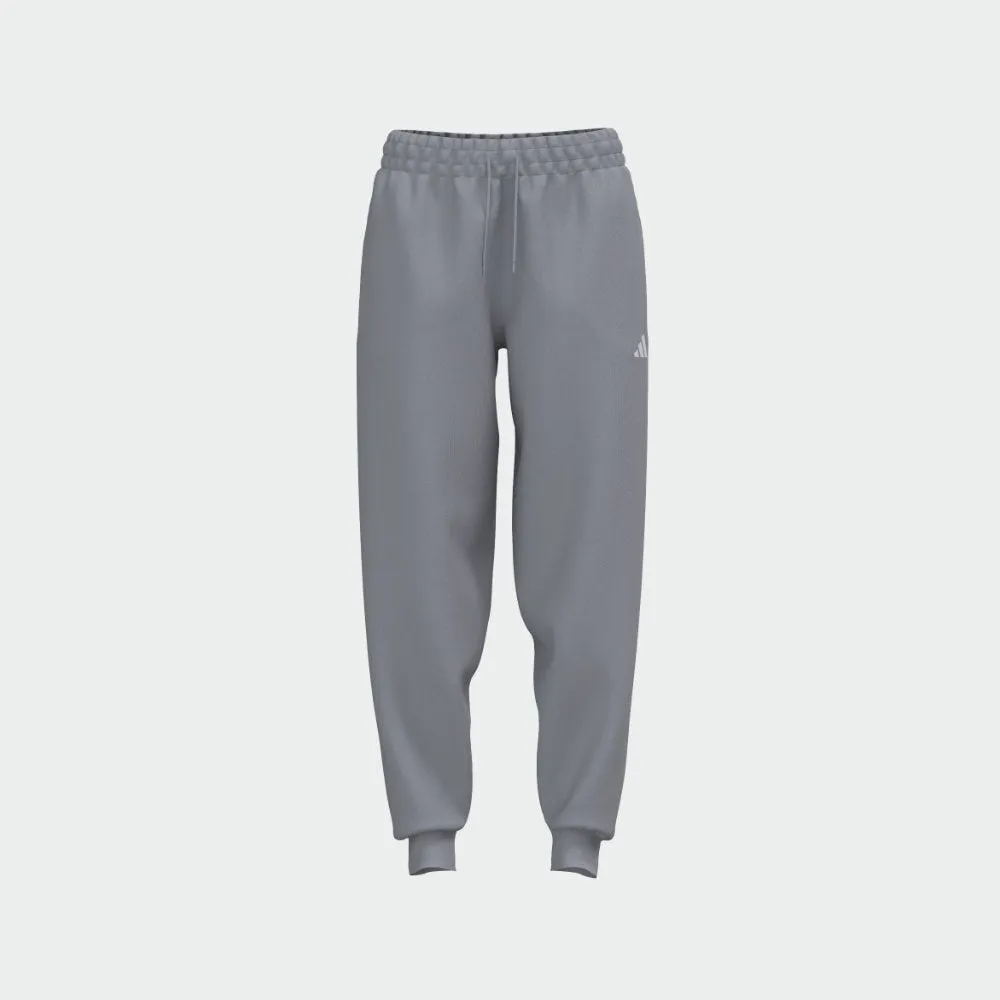 Adidas Womens Small Logo Fleece Cuffed Pants Black sold by Tekkie Town