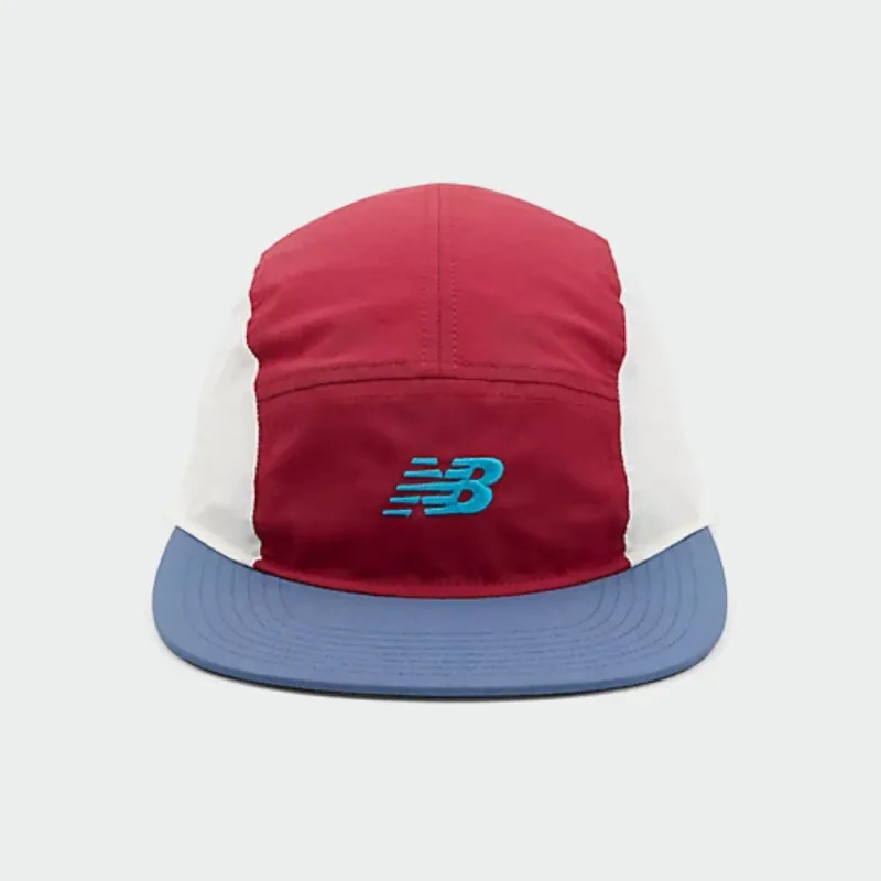 New Balance Multi Colored 5 Panel Cap Red made by New Balance