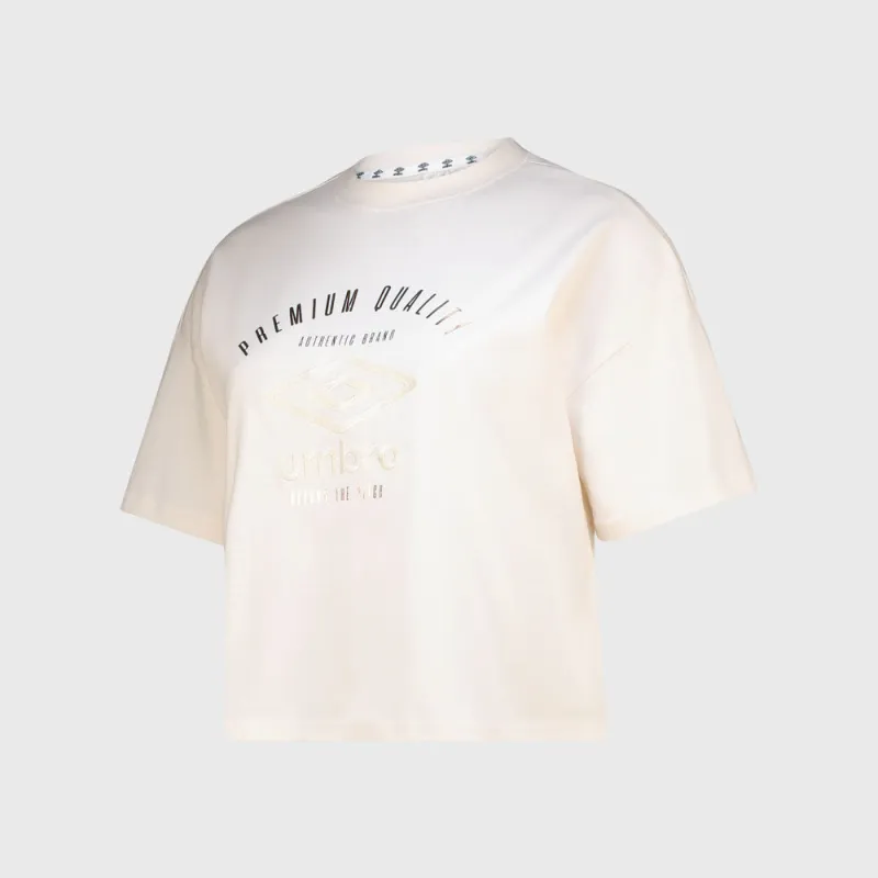Umbro Womens Slogan Boxy Tee Pink made by Umbro