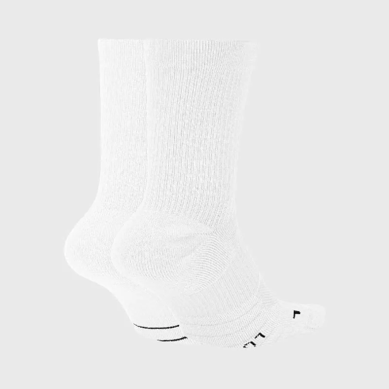 2pk Multiplier Sock _ 172263 _ White made by Nike