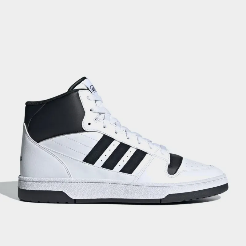 Adidas Mens Break Start Mid Sneaker White/Black _ 181327 _ White sold by Tekkie Town