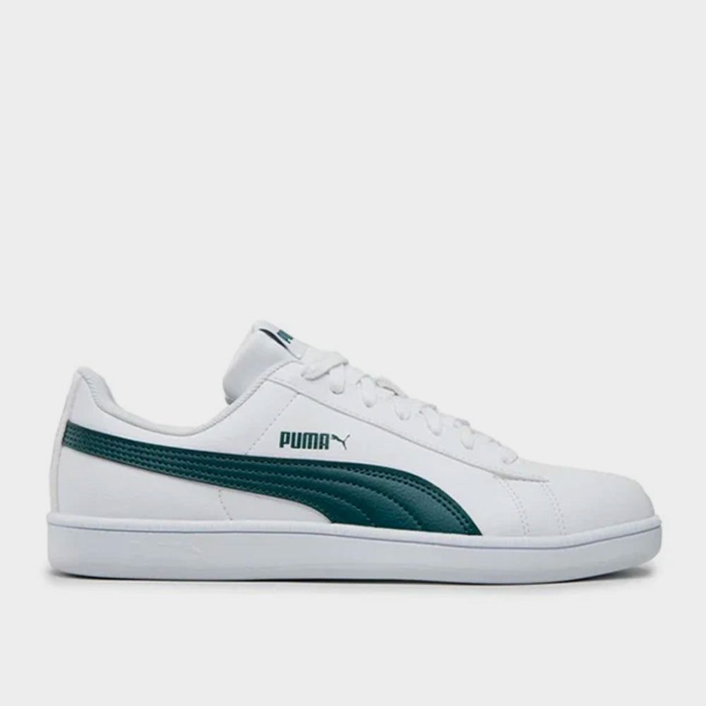 Puma Mens Puma Up Sneaker White/green _ 182232 _ White sold by Tekkie Town