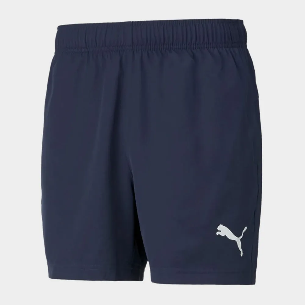 M Active Woven Shorts 5 _ 173755 _ Blue" sold by Tekkie Town