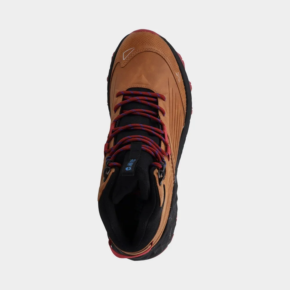 HI-Tec Mens Fuse Trek Mid Wp Outdoor Sneaker Brown/black _ 181648 _ Brown sold by Tekkie Town product image thumbnail 4