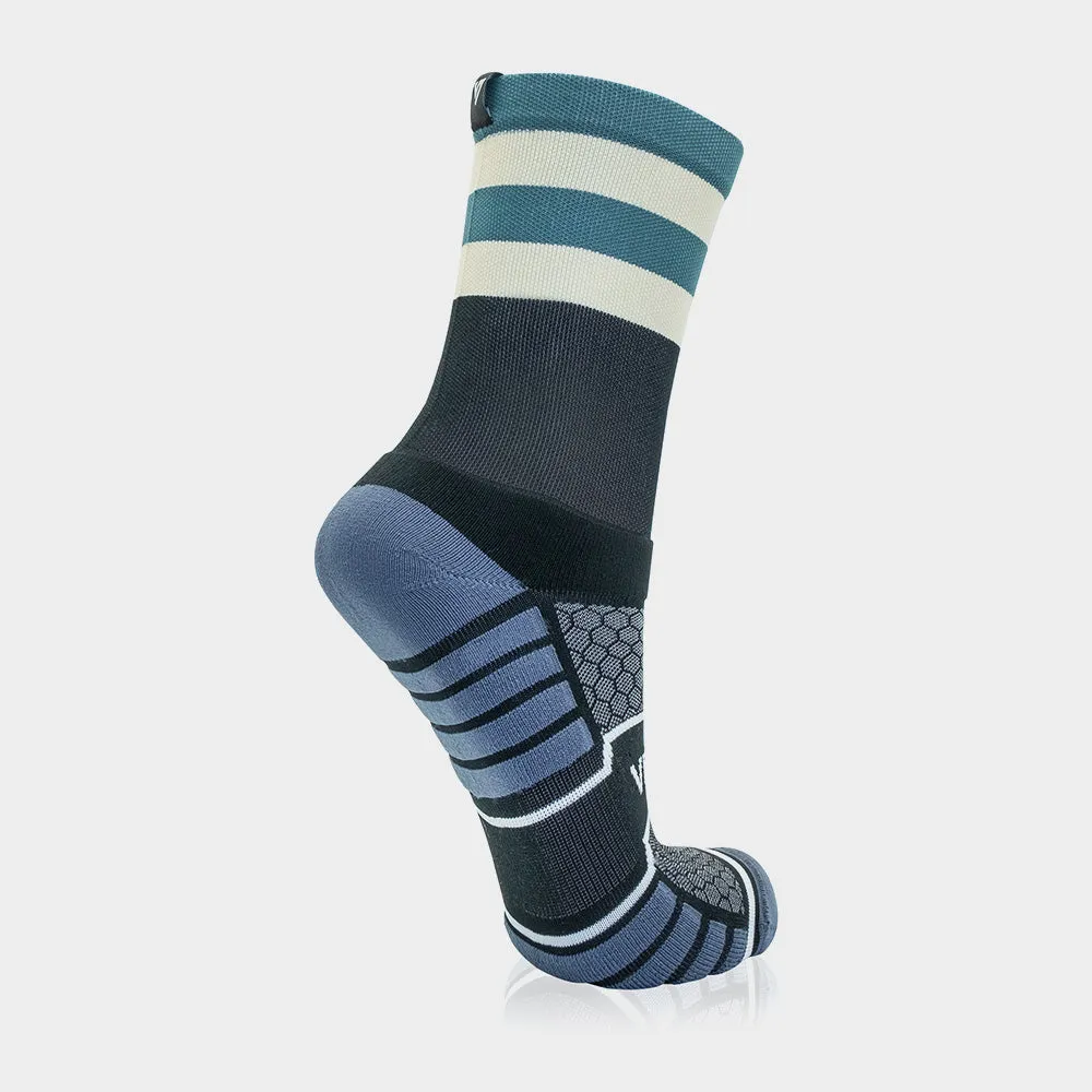 Versus Unisex Trail Running Sock Black/Multi _ 180743 _ Black sold by Tekkie Town