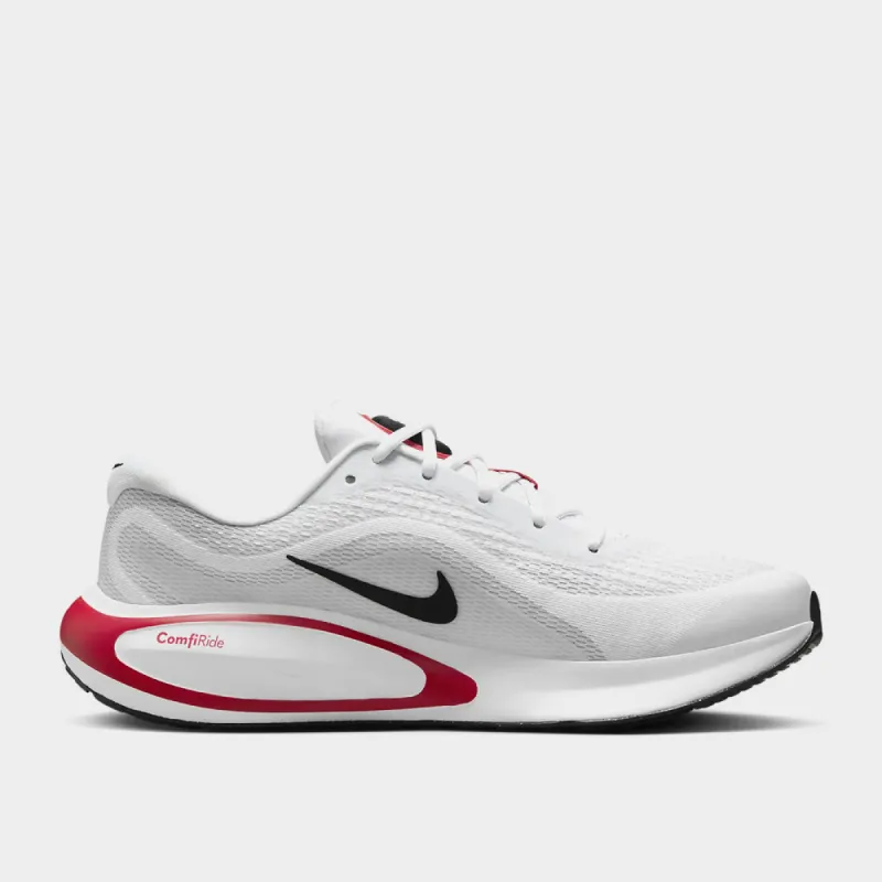 Nike Mens Journey Run Performance Running White/red _ 181705 _ White sold by Tekkie Town