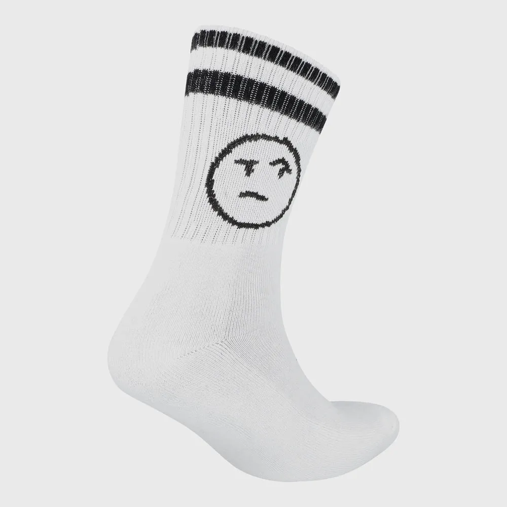 Airwalk Unisex 3 Pack Smiley Crew Sock Black sold by Tekkie Town product image thumbnail 5