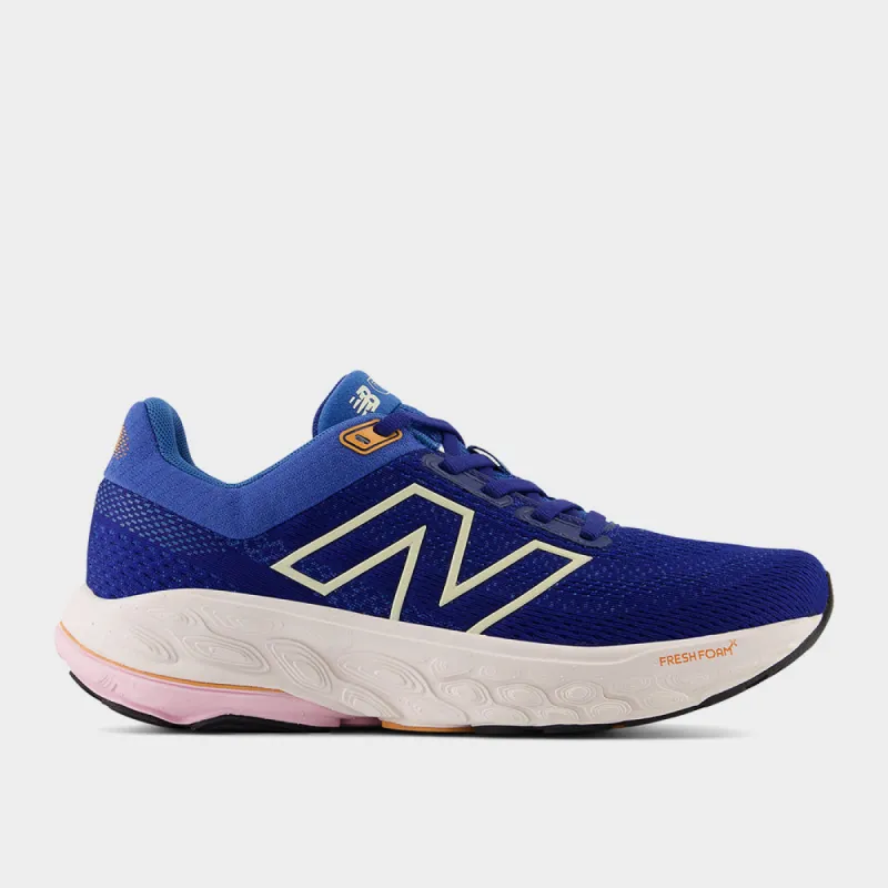 New Balance Womens W860h14 Performance Running Blue/pink _ 182817 _ Blue sold by Tekkie Town