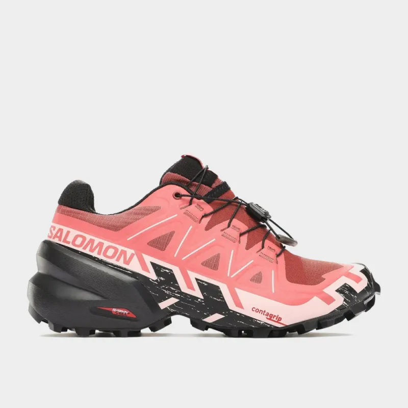 Salomon Women's Speedcross 6 Trail Running Burgundy/white _ 181712 _ Burgundy sold by Tekkie Town